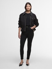 Barbour® International Black Stella Trousers - Image 1 of 8