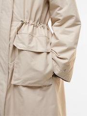 Barbour® International Cream Gabriella Showerproof Jacket - Image 2 of 3