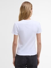 Barbour® International Imogen White T-Shirt - Image 4 of 6