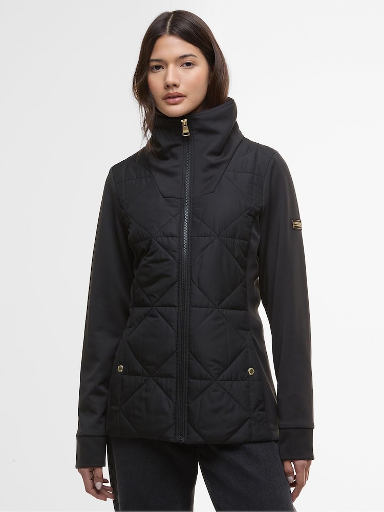 Barbour® International Black Kya Quilted Jacket - Image 1 of 9