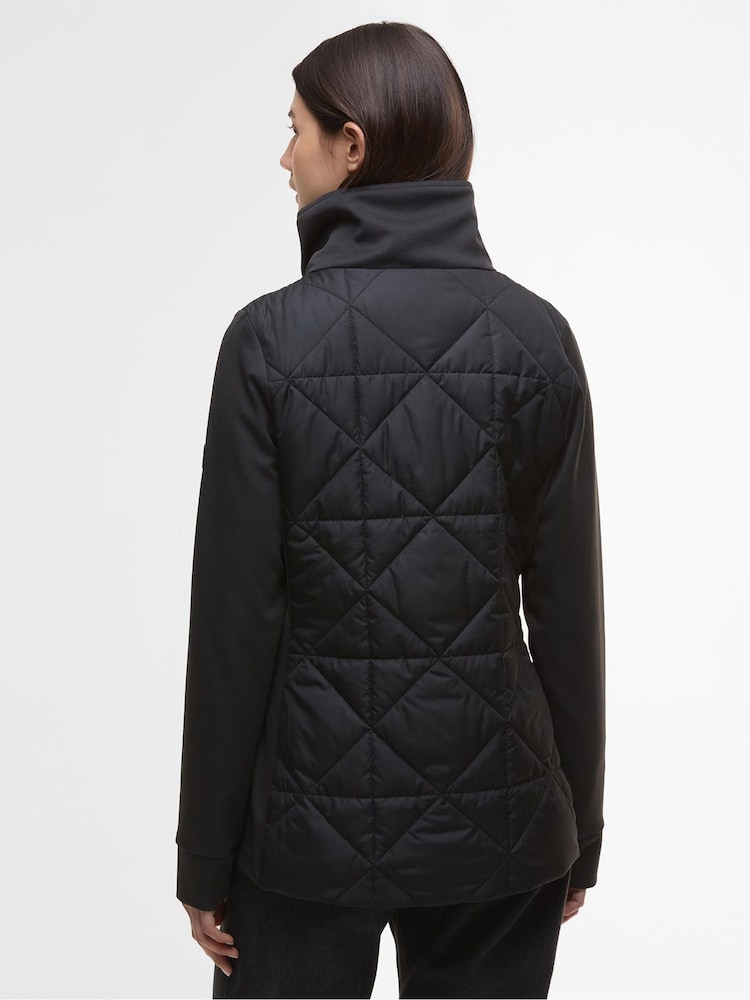 Barbour® International Black Kya Quilted Jacket - Image 2 of 9