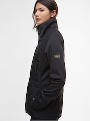 Barbour® International Black Kya Quilted Jacket - Image 3 of 9
