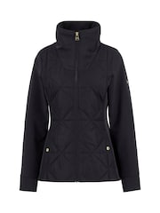 Barbour® International Black Kya Quilted Jacket - Image 7 of 9