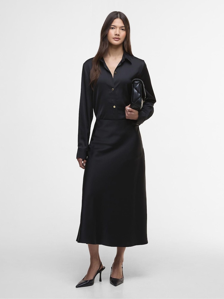 Barbour® International Black Saskia Shirt - Image 2 of 7 Barbour® International Black Saskia Shirt - Image 2 of 7