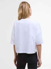 Barbour® International Elle White T-Shirt - Image 2 of 6