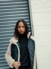 Barbour® International Cream Palma Fleece Jacket - Image 2 of 5