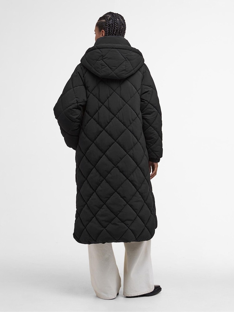 Barbour® Black Kirkton Puffer Jacket - Image 2 of 8