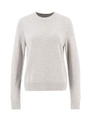 Barbour® Cream Woodhouse Knitted Jumper - Image 6 of 7