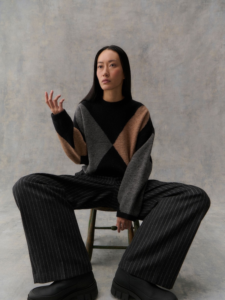 Barbour® Grey Sabrina Knitted Jumper - Image 1 of 9