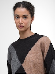 Barbour® Grey Sabrina Knitted Jumper - Image 5 of 9