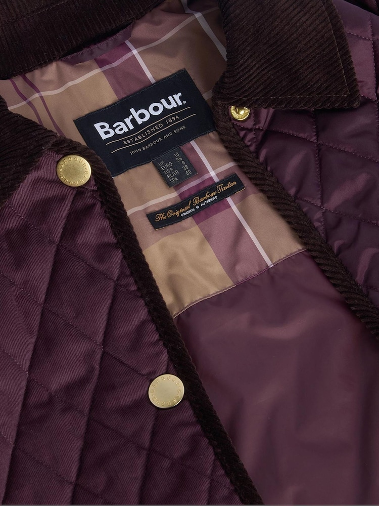 Barbour® Red Marla Quilted Jacket - Image 2 of 6