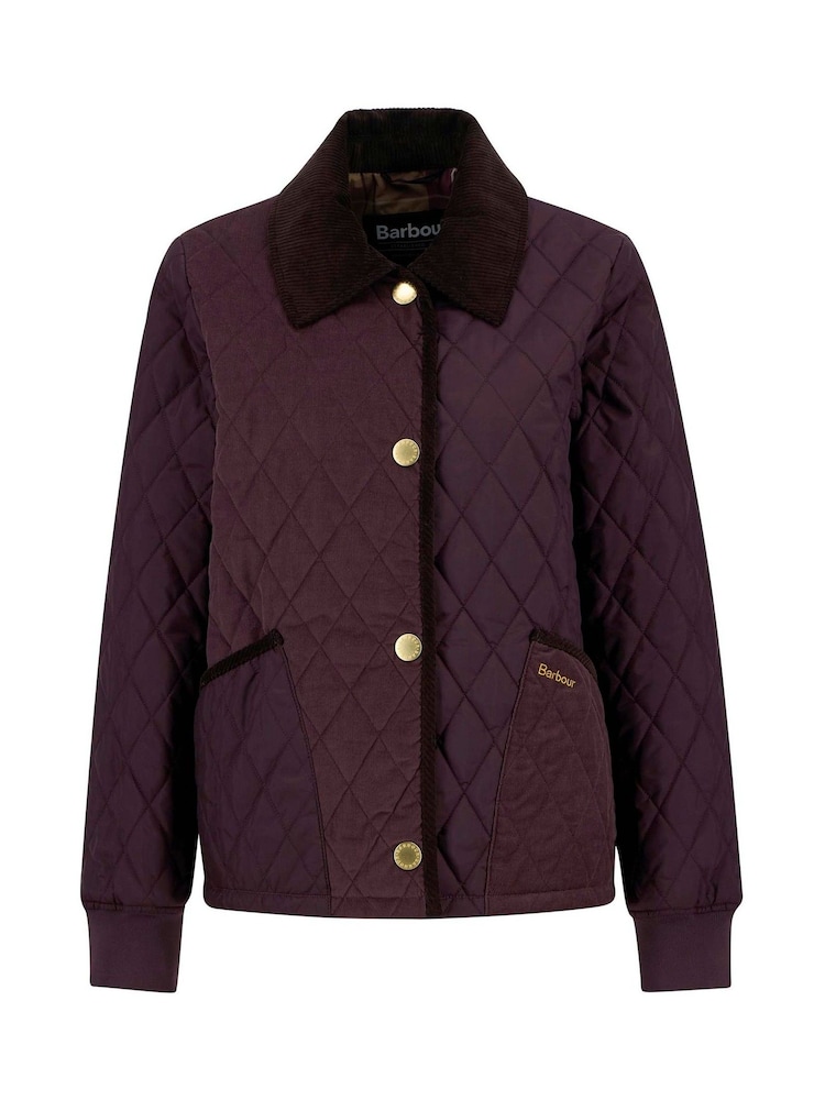 Barbour® Red Marla Quilted Jacket - Image 6 of 6