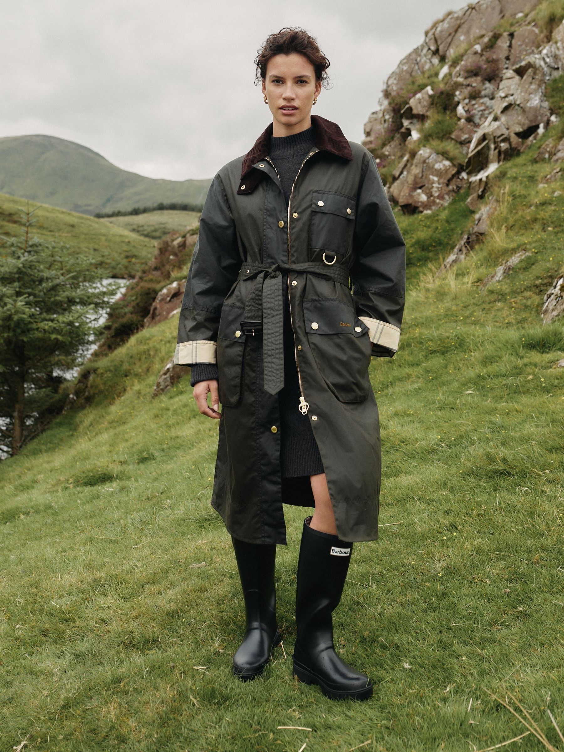 Buy Barbour® Green Milda Wax Jacket from Next Netherlands