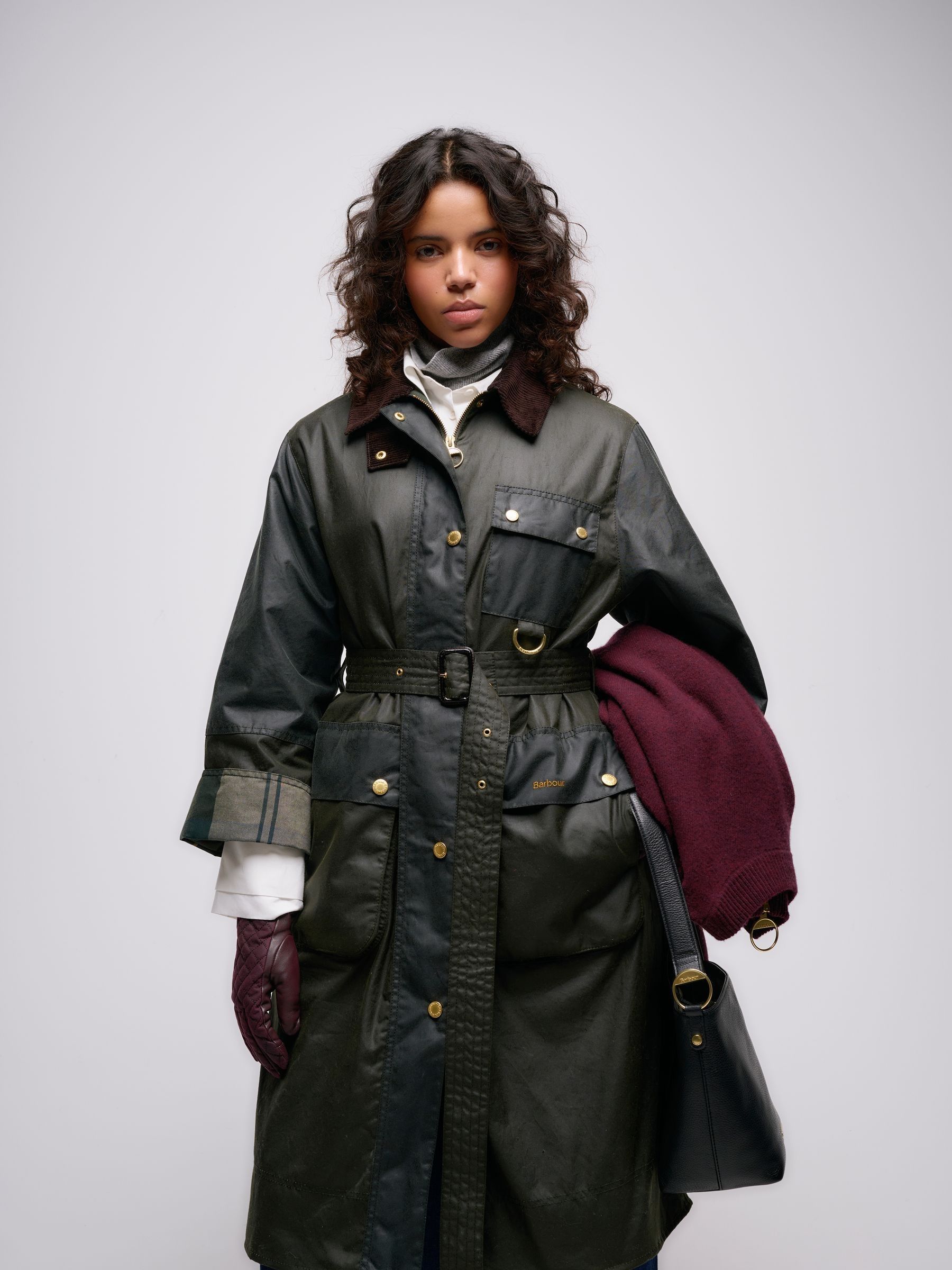 Buy Barbour® Green Milda Wax Jacket from Next Germany