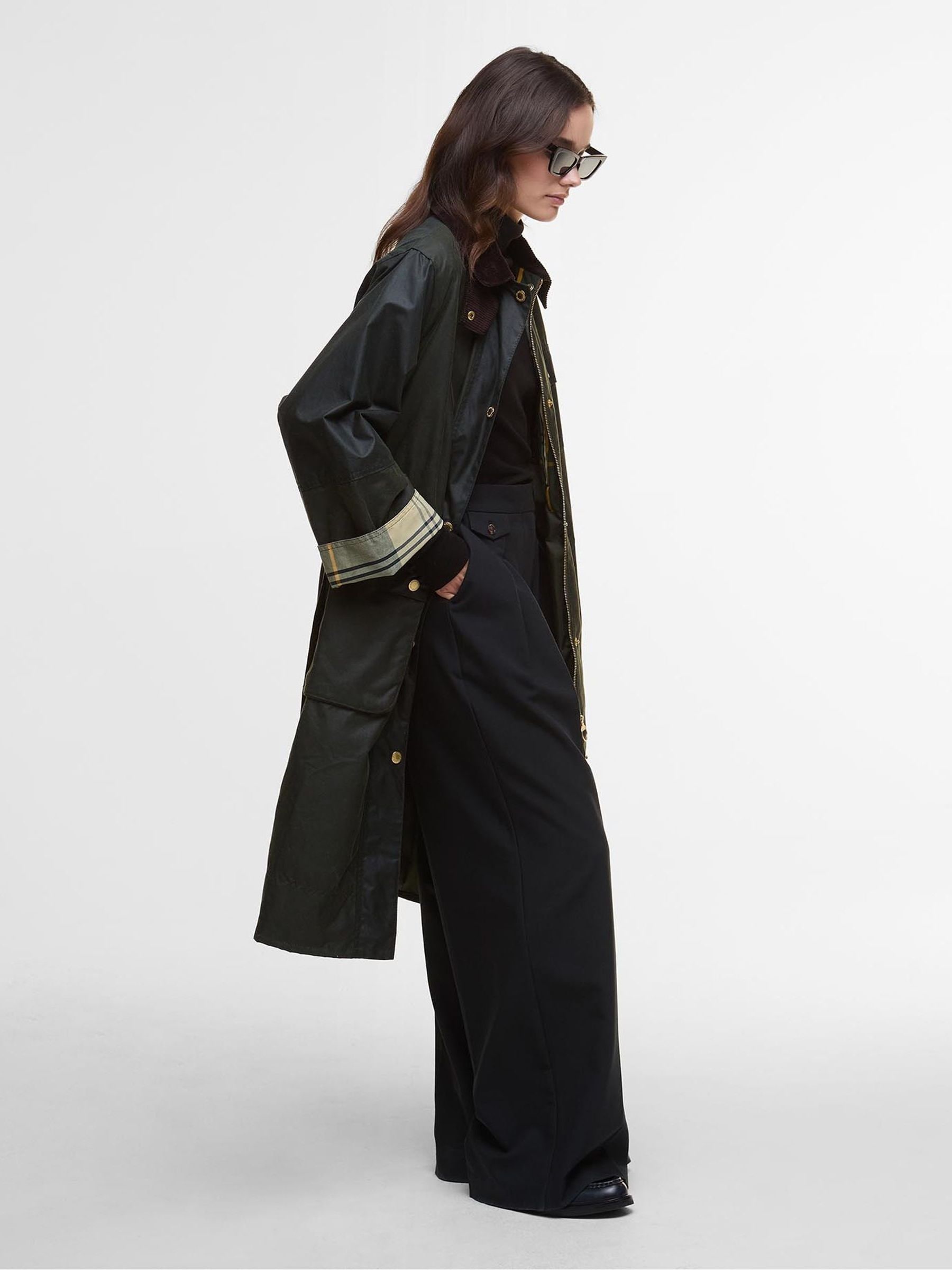 Buy Barbour® Green Milda Wax Jacket from Next Germany