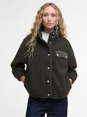 Barbour® Olive Mabel Fleece Jacket - Image 1 of 8