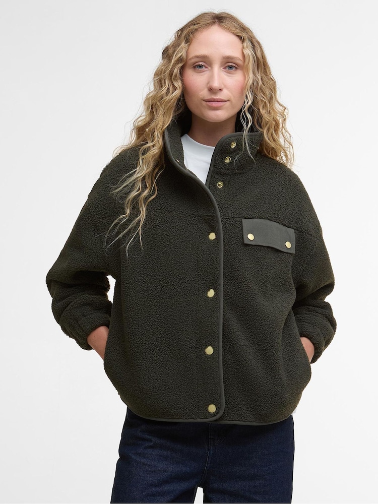 Barbour® Olive Mabel Fleece Jacket - Image 1 of 8