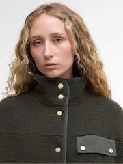 Barbour® Olive Mabel Fleece Jacket - Image 4 of 8