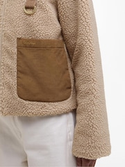 Barbour® Brown Malena Fleece Jacket - Image 5 of 7