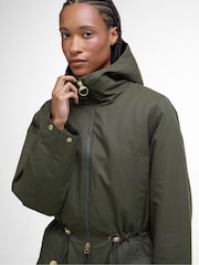 Barbour® Green Inola Showerproof Jacket - Image 4 of 8