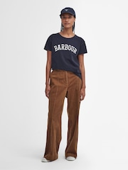 Barbour® Blue Northumberland Classic T-Shirt - Image 3 of 6