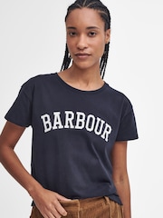 Barbour® Blue Northumberland Classic T-Shirt - Image 4 of 6