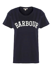 Barbour® Blue Northumberland Classic T-Shirt - Image 5 of 6