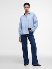 Barbour® Blue Saffron Stripe Shirt - Image 3 of 8
