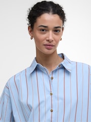 Barbour® Blue Saffron Stripe Shirt - Image 5 of 8