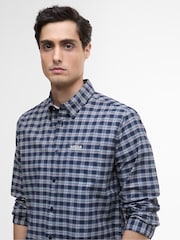 Barbour® International Blue Hawks Check Oxford Shirt - Image 4 of 6
