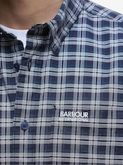Barbour® International Blue Hawks Check Oxford Shirt - Image 5 of 6