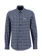 Barbour® International Blue Hawks Check Oxford Shirt - Image 6 of 6