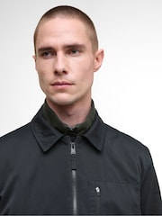 Barbour® International Coil Black Overshirt - Image 4 of 7