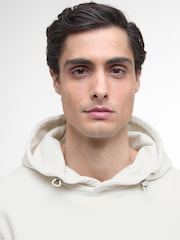 Barbour® International White Ewan Hoodie - Image 3 of 8