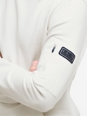Barbour® International White Ewan Hoodie - Image 6 of 8