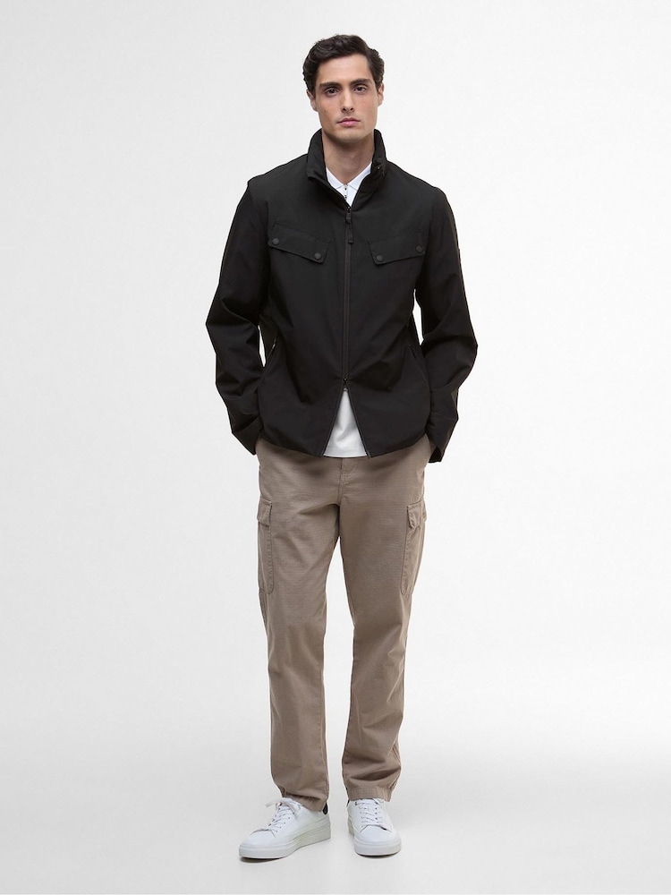 Barbour® International Black Alver Showerproof Jacket - Image 2 of 8 Barbour® International Black Alver Showerproof Jacket - Image 2 of 8