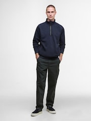 Barbour® International Outline Funnel Neck Sweatshirt - Image 5 of 7