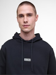 Barbour® International Stelar Black Hoodie - Image 4 of 6
