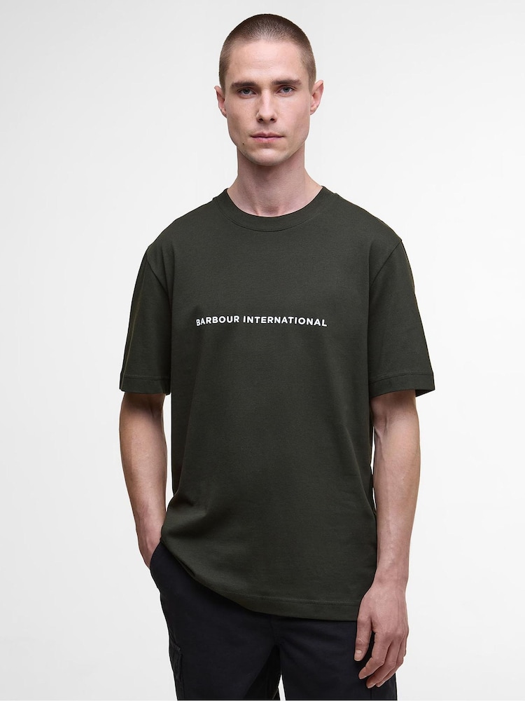 Barbour® International Motored T-Shirt - Image 1 of 6 Barbour® International Motored T-Shirt - Image 1 of 6