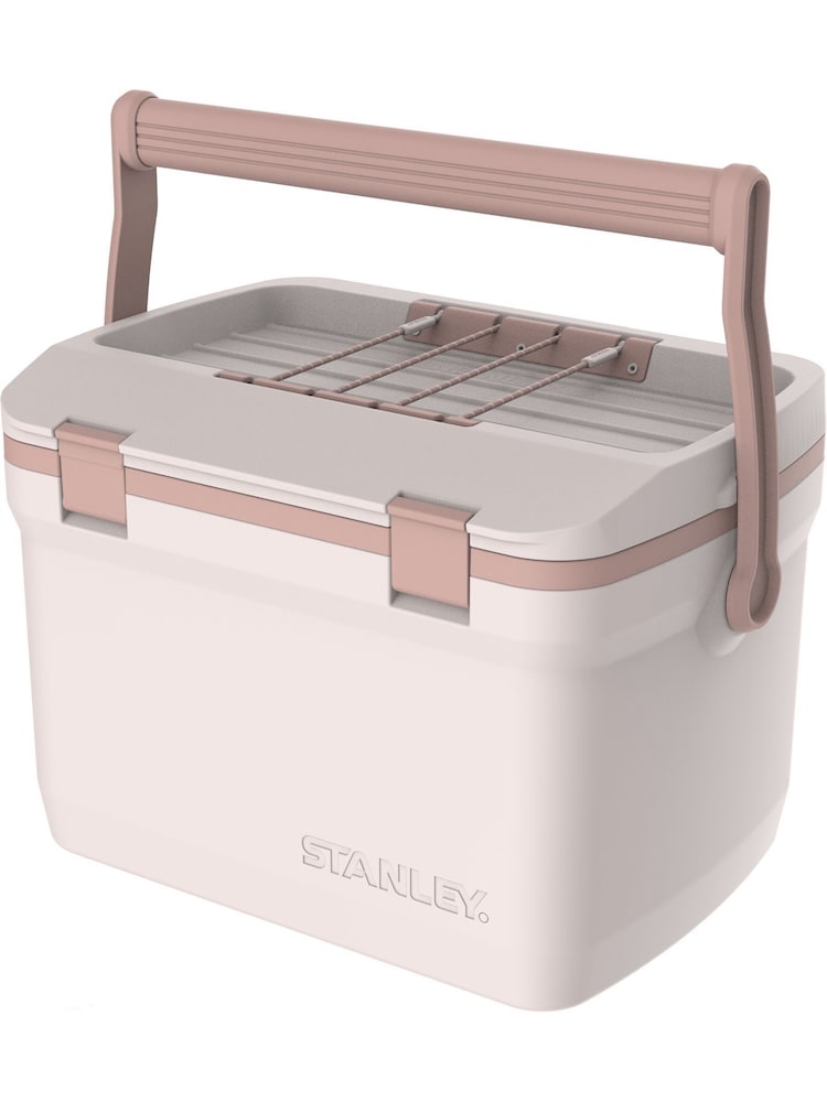 Stanley Rose Quartz Easy-Carry Outdoor Cooler 15.1L - Image 1 of 3