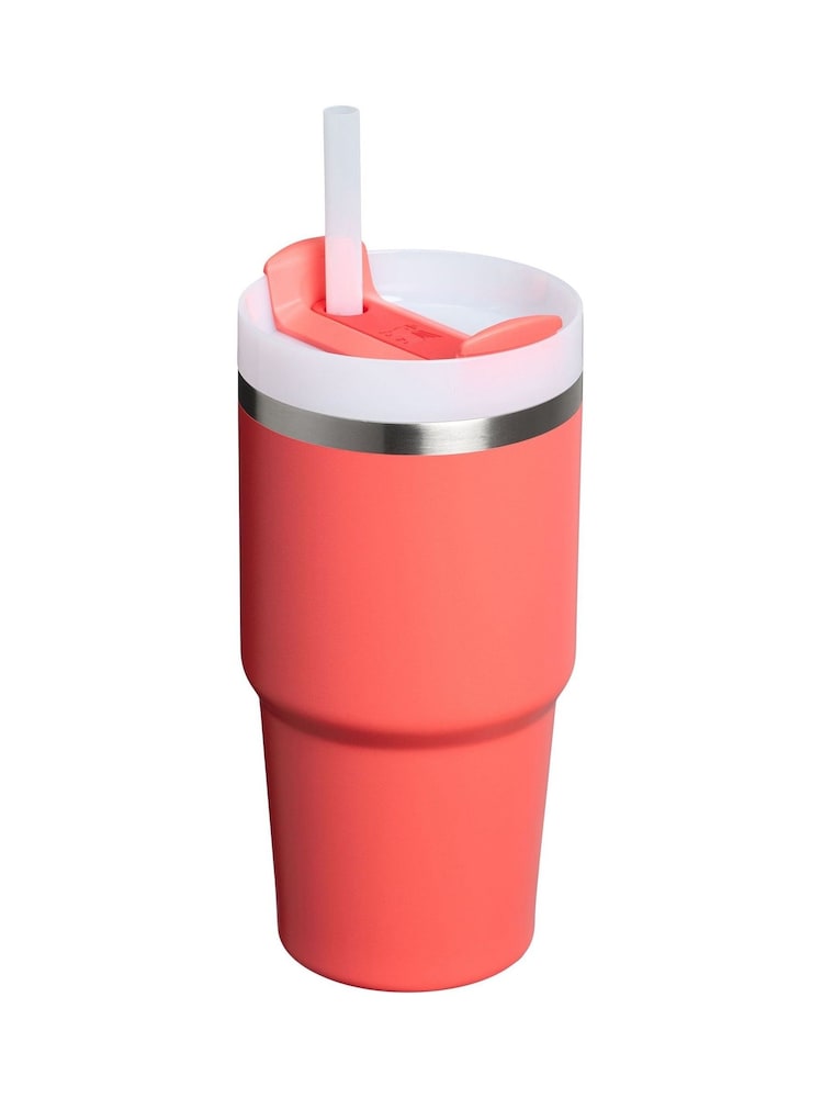 Stanley Hot Coral Quencher H2.0 FlowState Tumbler 0.6L - Image 2 of 3