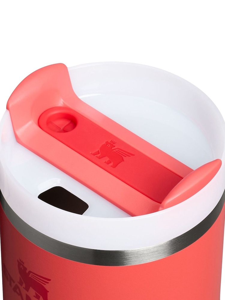 Stanley Hot Coral Quencher H2.0 FlowState Tumbler 0.6L - Image 3 of 3 Stanley Hot Coral Quencher H2.0 FlowState Tumbler 0.6L - Image 3 of 3