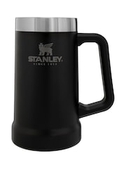 Stanley Matte Black Pebble Big Grip Beer Stein 0.7L - Image 1 of 3