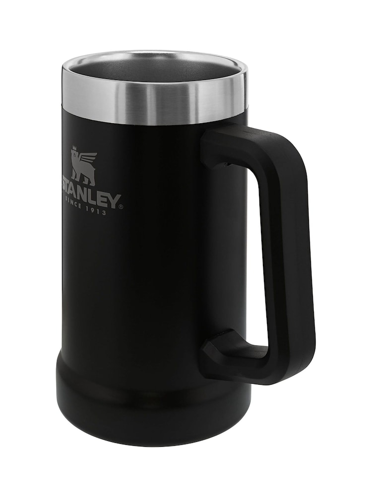 Stanley Matte Black Pebble Big Grip Beer Stein 0.7L - Image 2 of 3