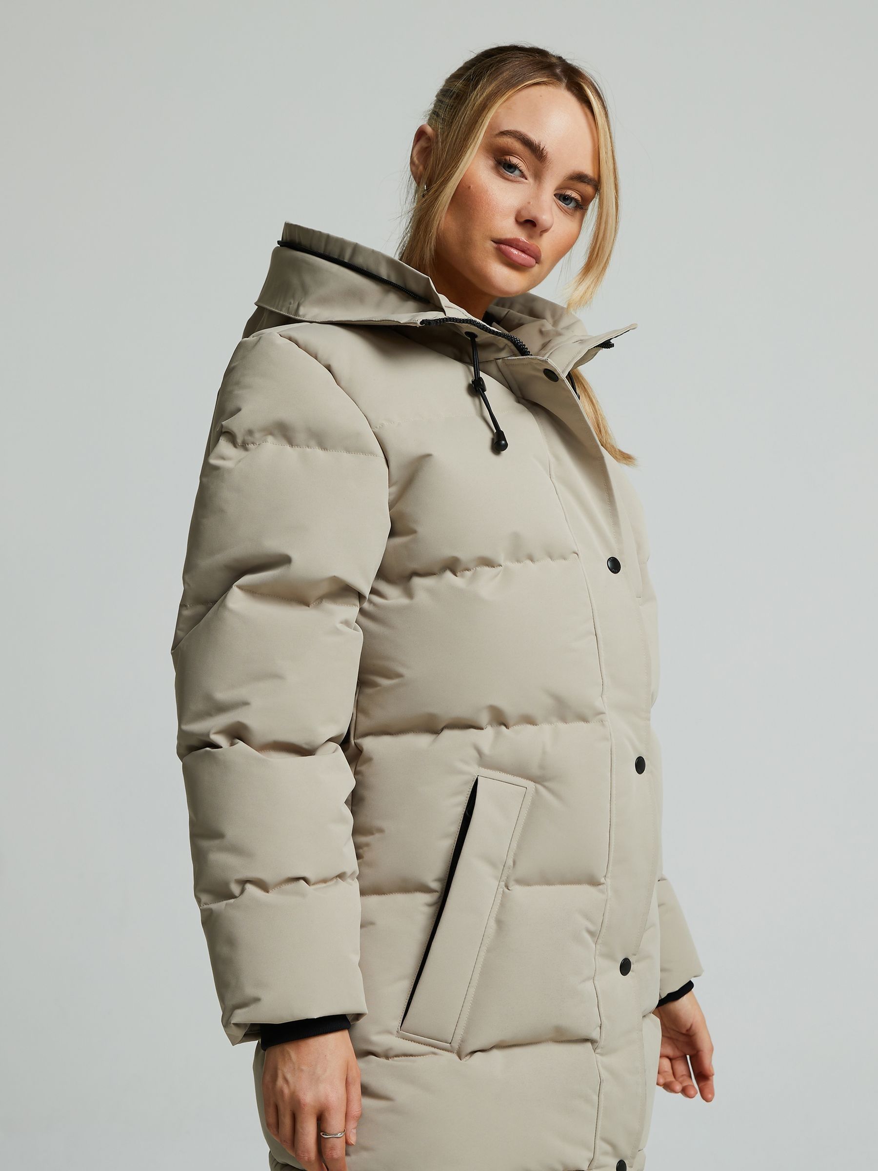 Buy Zavetti Canada Cream Goshawa Puffer Parka Jacket from Next Buy Zavetti Canada Cream Goshawa Puffer Parka Jacket from Next