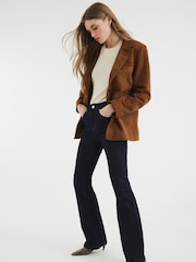 River Island Blue Mid Rise Bootcut Jeans - Image 2 of 5
