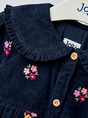JoJo Maman Bébé Blue Dress - Image 3 of 4
