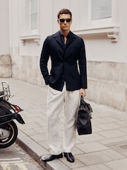 Reiss Gallagher Wool-Blend Single-Breasted Blazer Slim-Fit - Imagen 1 de 7