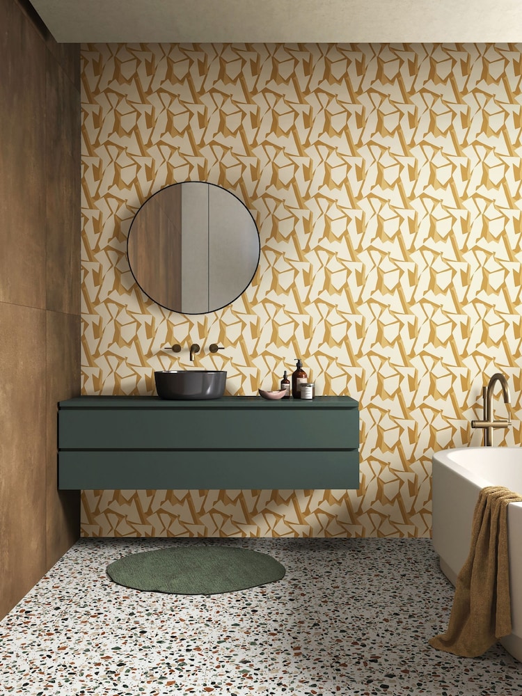 Ohpopsi Ochre Wallpaper - Image 2 of 2