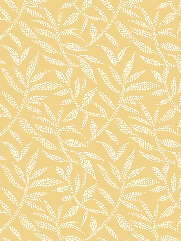 Ohpopsi Corn Dotty Leaf Print Wallpaper - Image 3 of 3 Ohpopsi Corn Dotty Leaf Print Wallpaper - Image 3 of 3